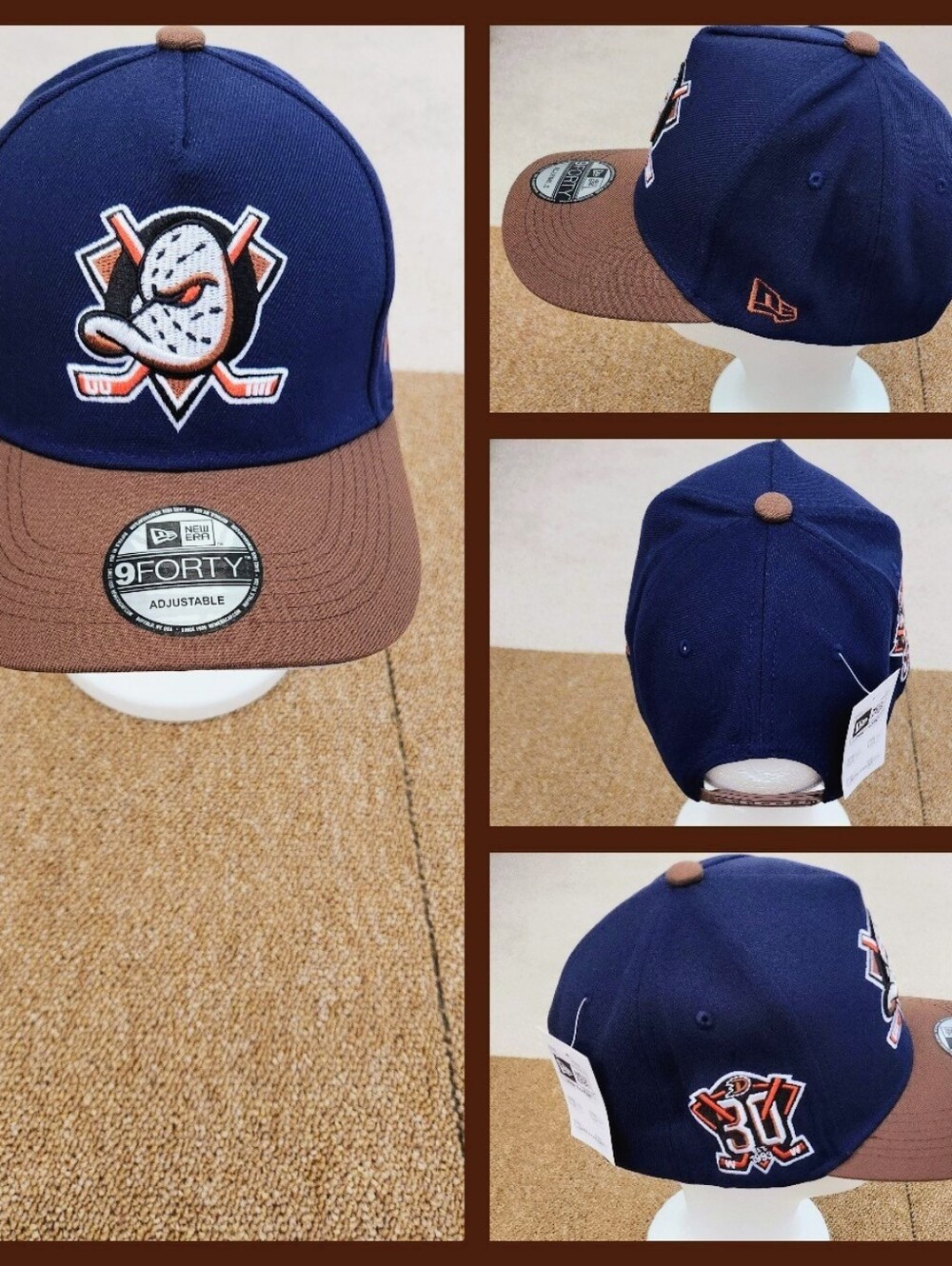 ANAHEIM DUCKS NHL HOCKEY SNAPBACK HAT.